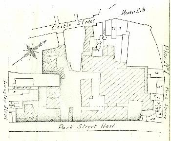 Site layout plan of the Phoenix Brewery about 1897 WB-Green-4-4-Lu-1